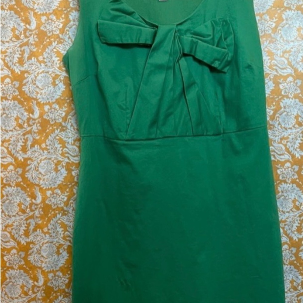 Boden Green Sleeveless Sheath Midi Dress